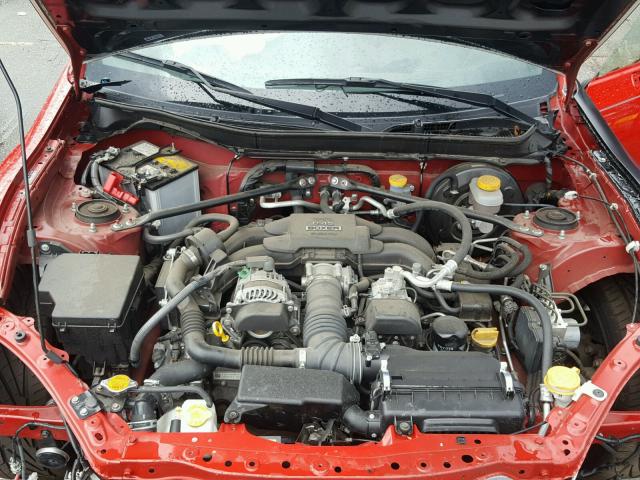 JF1ZNAA18F9707623 - 2015 TOYOTA SCION FR-S 红色 照片 7