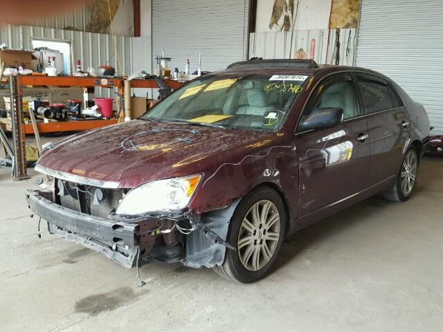 4T1BK36B69U344284 - 2009 TOYOTA AVALON MAROON photo 2