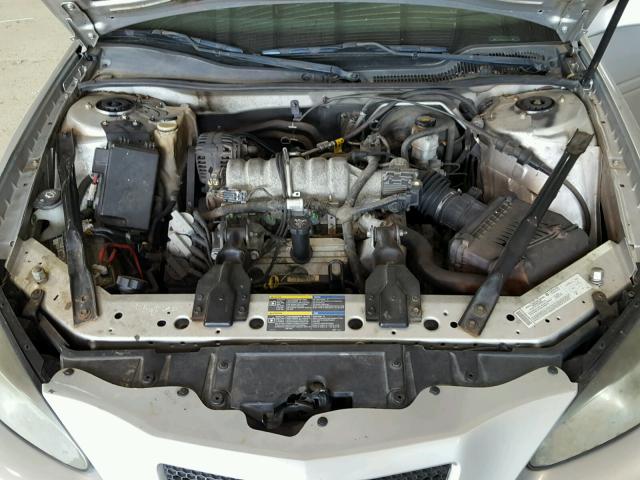 2G2WP522151256939 - 2005 PONTIAC GRAND PRIX SILVER photo 7