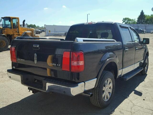 5LTPW18506FJ06440 - 2006 LINCOLN MARK LT BLACK photo 4