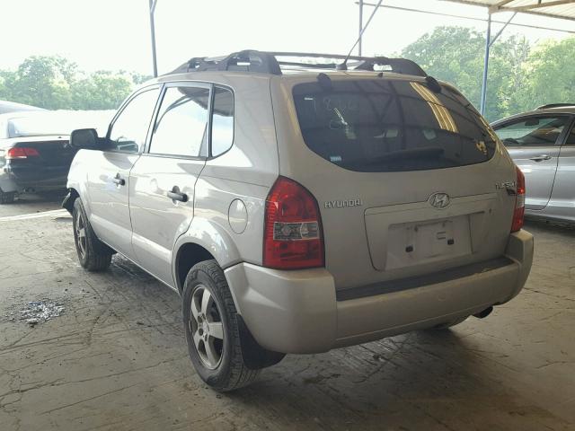 KM8JM12B06U471866 - 2006 HYUNDAI TUCSON GL SILVER photo 3