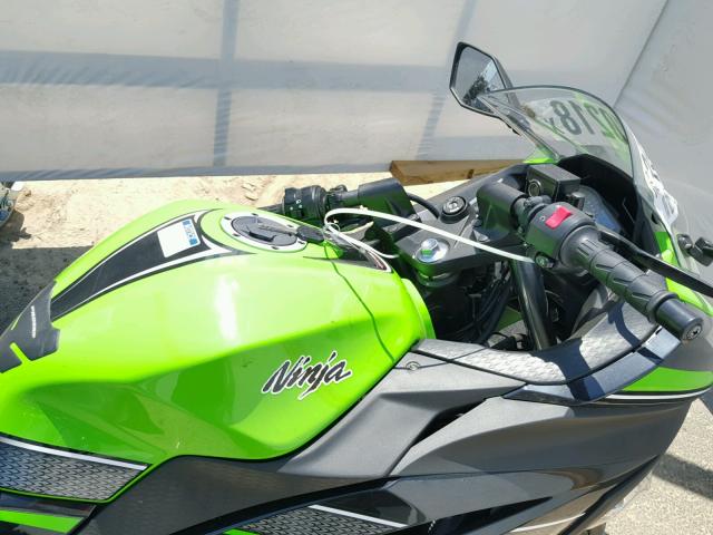 JKAEX8B16DDA03907 - 2013 KAWASAKI EX300 B GREEN photo 5