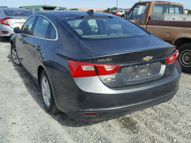 1G1ZB5ST8HF117526 - 2017 CHEVROLET MALIBU LS Grafit foto 3