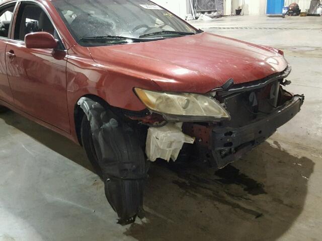 4T1BE46K99U279797 - 2009 TOYOTA CAMRY BASE MAROON photo 10