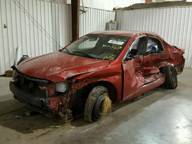 4T1BE46K99U279797 - 2009 TOYOTA CAMRY BASE MAROON photo 2