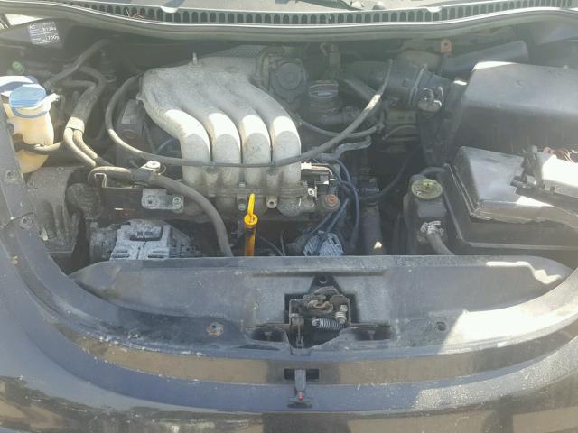 3VWBA21C6XM414074 - 1999 VOLKSWAGEN NEW BEETLE შავი ფოტო 7