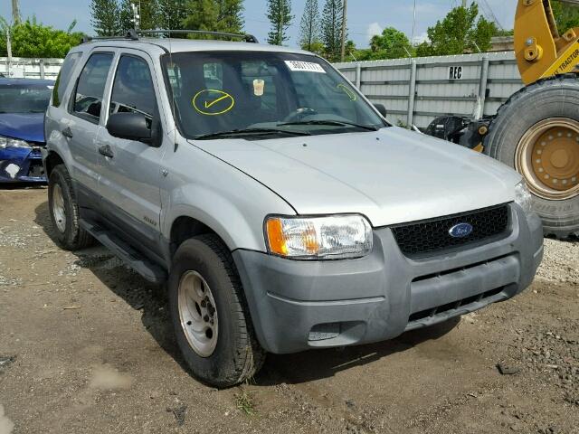 1FMYU01182KC92398 - 2002 FORD ESCAPE XLS SILVER photo 1