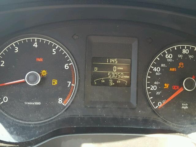 3VW1K7AJ9EM324239 - 2014 VOLKSWAGEN JETTA BASE Սև լուսանկար 8