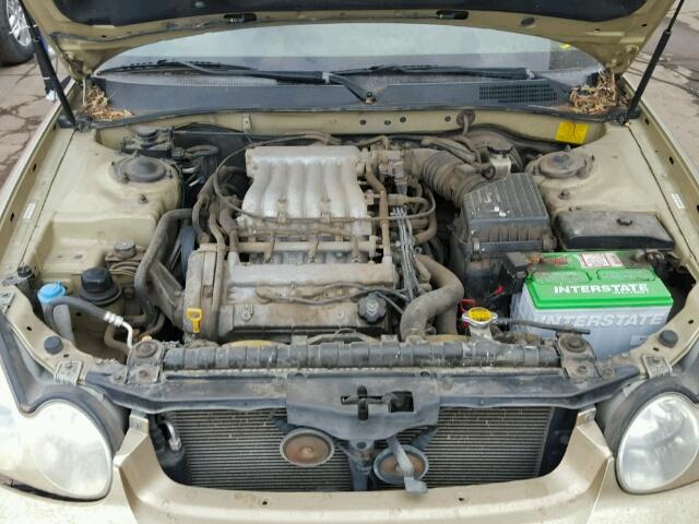 KMHWF35H03A772713 - 2003 HYUNDAI SONATA GLS GOLD photo 7