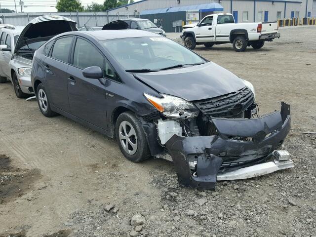 JTDKN3DU9C1606341 - 2012 TOYOTA PRIUS GRAY photo 1