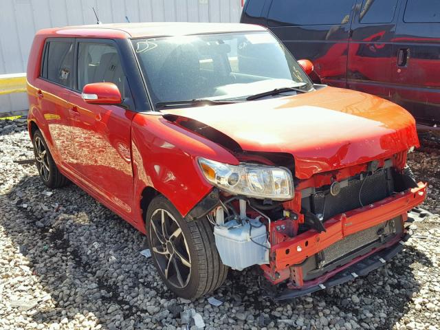 JTLKE50E891096507 - 2009 TOYOTA SCION XB RED photo 1