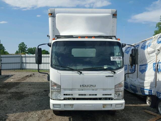 4KLC4W1N39J801799 - 2009 ISUZU NPR WHITE photo 9