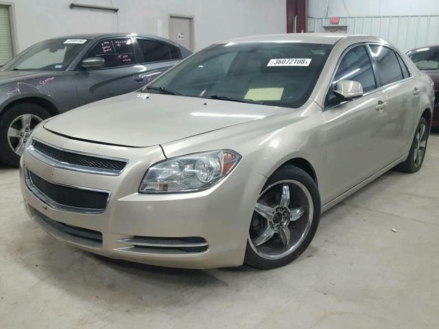 1G1ZC5EU3BF162222 - 2011 CHEVROLET MALIBU 1LT 金色 照片 2