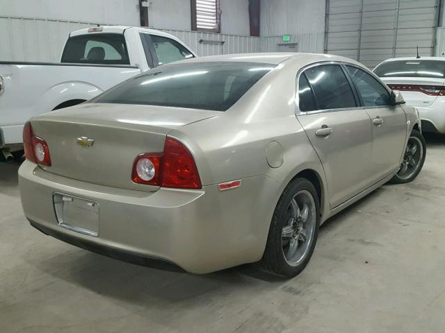 1G1ZC5EU3BF162222 - 2011 CHEVROLET MALIBU 1LT 金色 照片 4