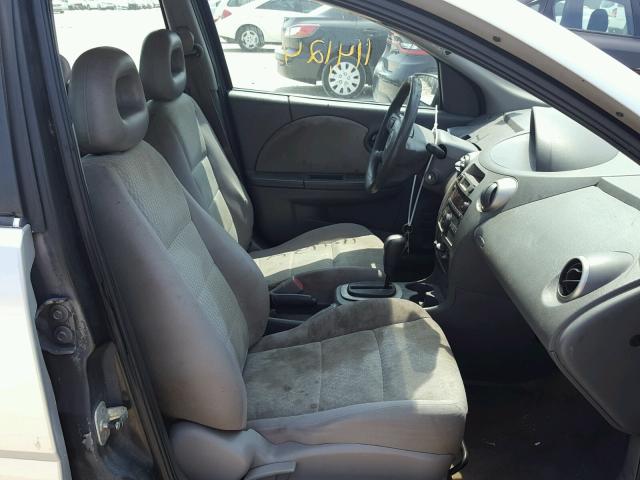 1G8AJ55F57Z187988 - 2007 SATURN ION LEVEL SILVER photo 5