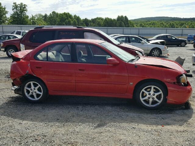 3N1AB51D42L714445 - 2002 NISSAN SENTRA SE- RED photo 9