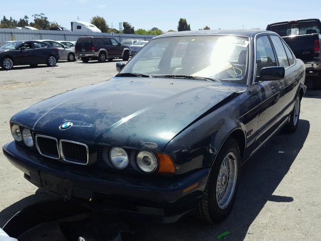 WBAHD6323SGK80558 - 1995 BMW 525 I AUTO GREEN photo 2