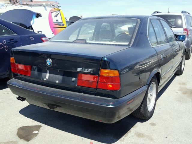 WBAHD6323SGK80558 - 1995 BMW 525 I AUTO GREEN photo 4