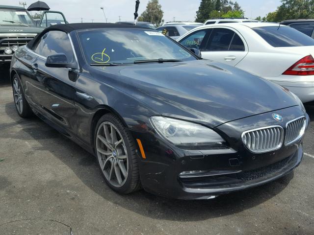 WBALZ3C52CDL70825 - 2012 BMW 650 I BLACK photo 1