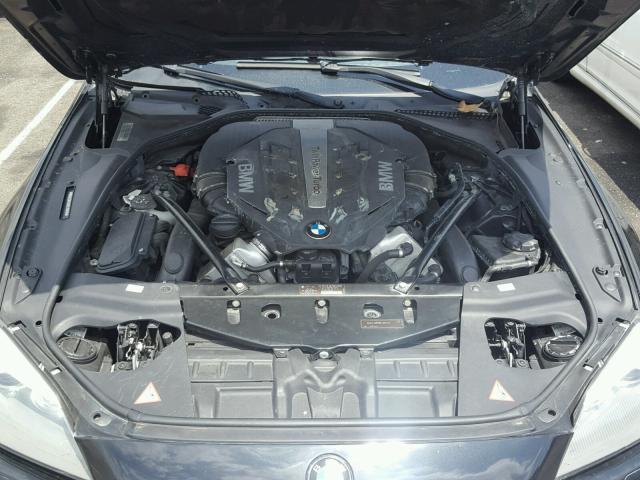 WBALZ3C52CDL70825 - 2012 BMW 650 I BLACK photo 7