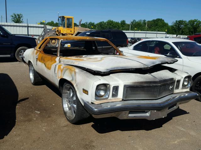 4J57H5H142947 - 1975 BUICK REGAL ორფეროვანი ფოტო 1