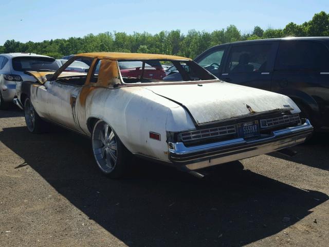 4J57H5H142947 - 1975 BUICK REGAL ორფეროვანი ფოტო 3