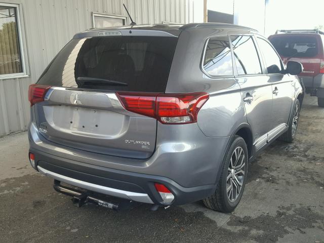 JA4AD3A35GZ054400 - 2016 MITSUBISHI OUTLANDER GRAY photo 4