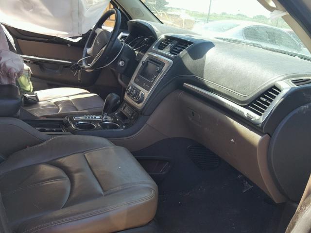1GKKRRKD9EJ363566 - 2014 GMC ACADIA SLT ბეჟი ფოტო 5