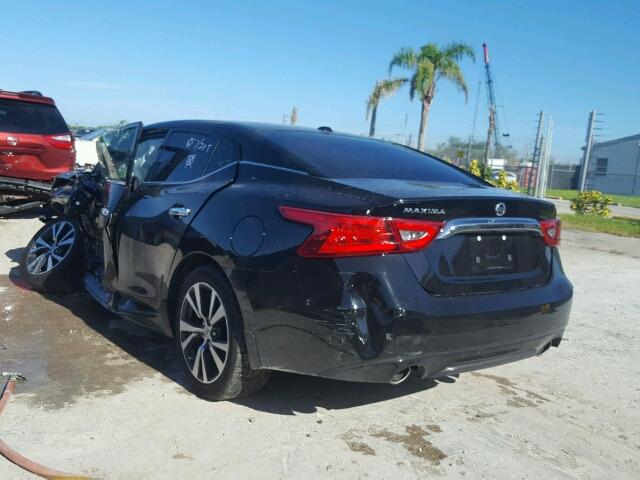 1N4AA6AP7GC383496 - 2016 NISSAN MAXIMA 3.5 BLACK photo 3