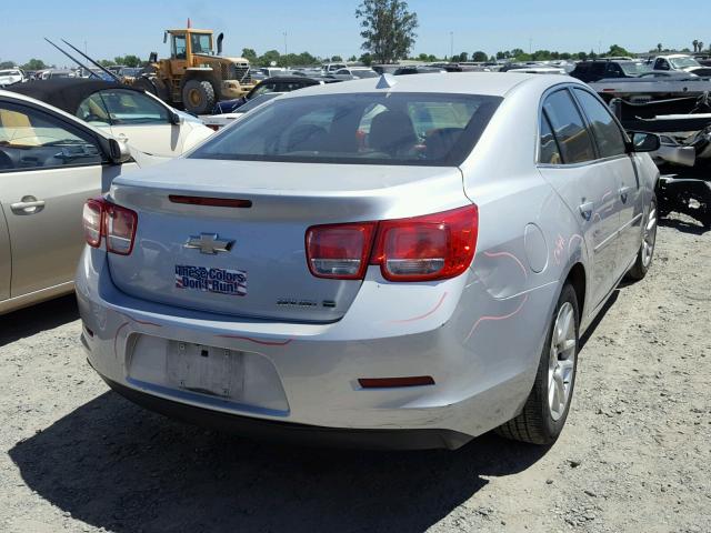 1G11D5SR9DF245988 - 2013 CHEVROLET MALIBU 1LT 银色 照片 4