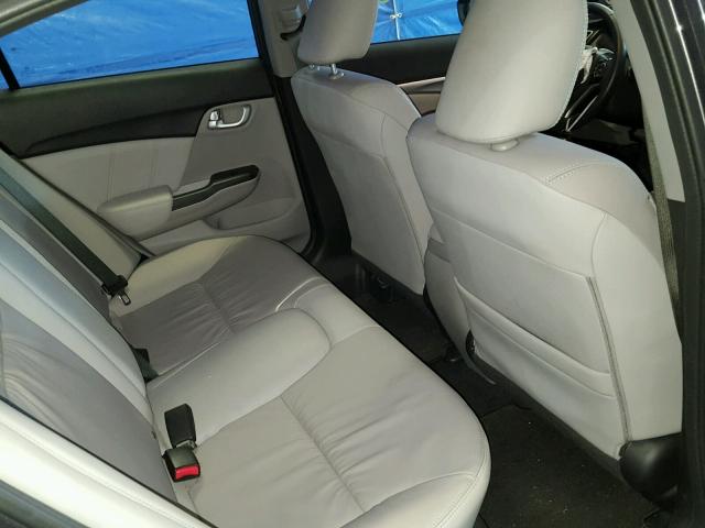 19XFB2F99FE223479 - 2015 HONDA CIVIC EXL ნაცრისფერი ფოტო 6