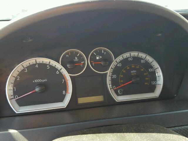 KL1TD5DE7AB046345 - 2010 CHEVROLET AVEO LS RED photo 8