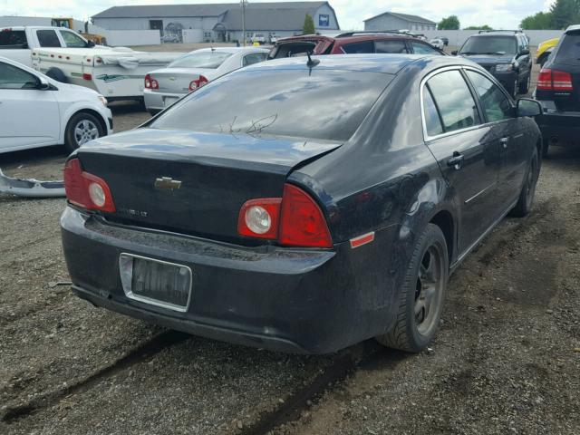 1G1ZC5EB7AF181675 - 2010 CHEVROLET MALIBU 1LT 蓝色 照片 4