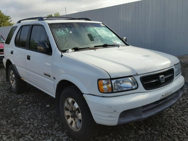 4S6DM58W814400185 - 2001 HONDA PASSPORT E WHITE photo 1