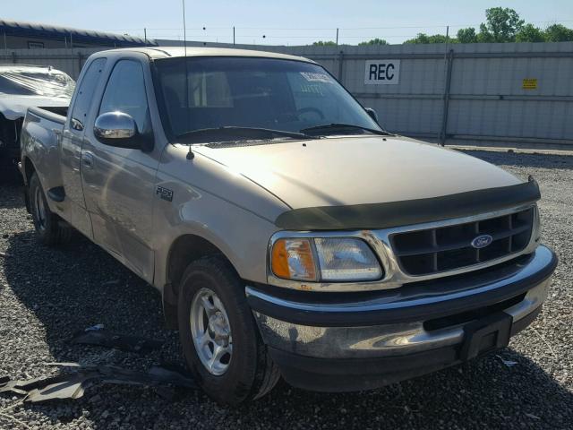 1FTEX07L4VKB52182 - 1997 FORD F150 GOLD photo 1