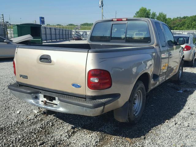 1FTEX07L4VKB52182 - 1997 FORD F150 GOLD photo 4