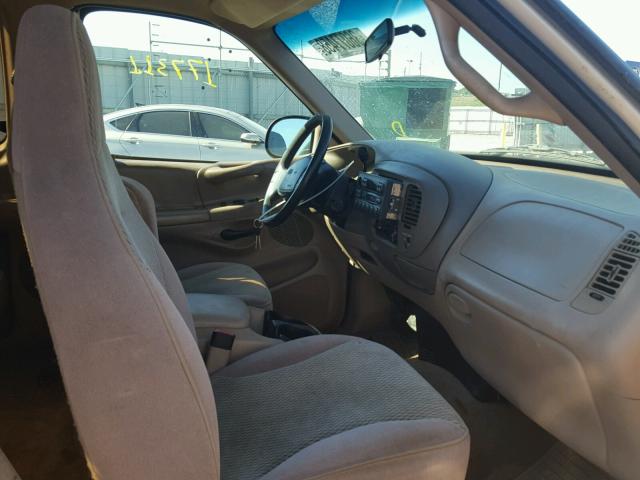 1FTEX07L4VKB52182 - 1997 FORD F150 GOLD photo 5
