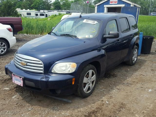 3GNBAADBXAS565820 - 2010 CHEVROLET HHR LS BLUE photo 2