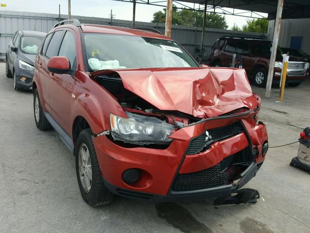 JA4AS2AWXAZ009065 - 2010 MITSUBISHI OUTLANDER RED photo 1