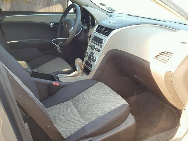 1G1ZG57B29F131263 - 2009 CHEVROLET MALIBU LS GOLD photo 5