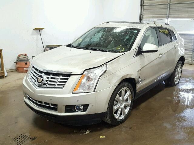 3GYFNDE32GS549914 - 2016 CADILLAC SRX PREMIU BEIGE photo 2