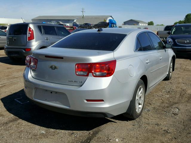 1G11B5SL8EF136246 - 2014 CHEVROLET MALIBU LS ვერცხლისფერი ფოტო 4