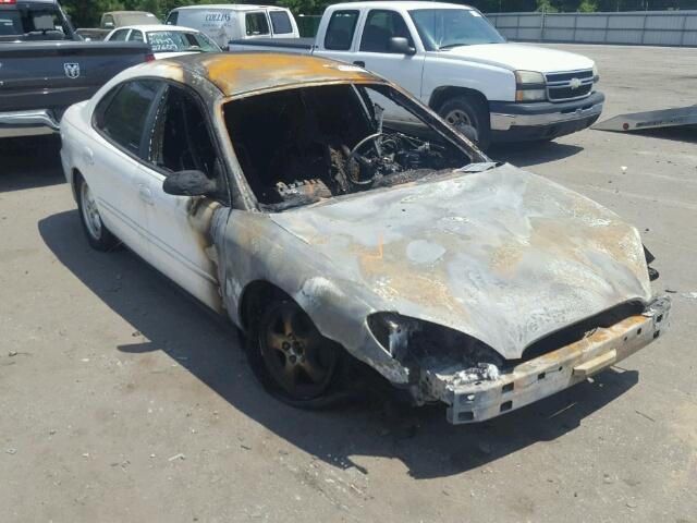 1FAFP53U96A249469 - 2006 FORD TAURUS SE WHITE photo 1