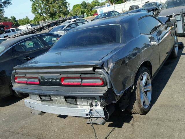 2C3CDZBT0HH598485 - 2017 DODGE CHALLENGER GRAY photo 4