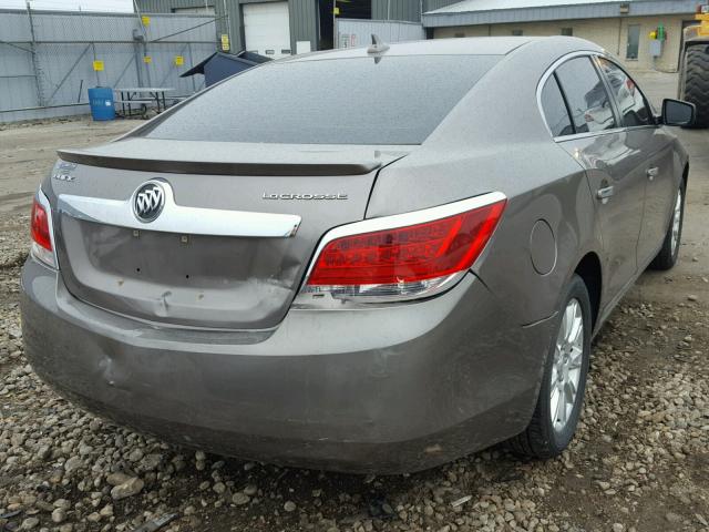 1G4GB5ER5CF337810 - 2012 BUICK LACROSSE C BROWN photo 4