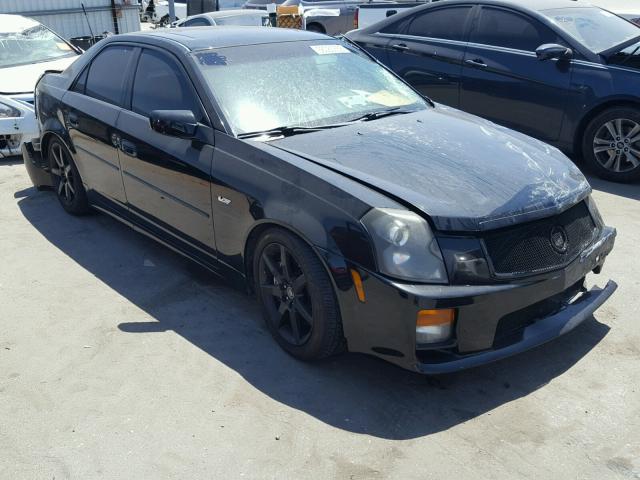 1G6DN57U870130422 - 2007 CADILLAC CTS-V BLACK photo 1