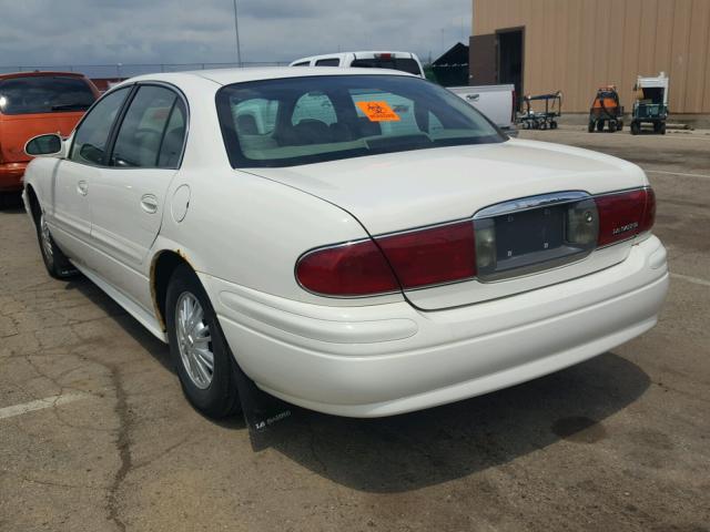 1G4HP52K53U246318 - 2003 BUICK LESABRE CU WHITE photo 3