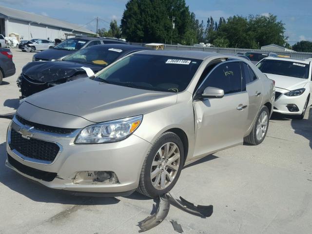 1G11F5SL9FF259107 - 2015 CHEVROLET MALIBU LTZ 金色 照片 2