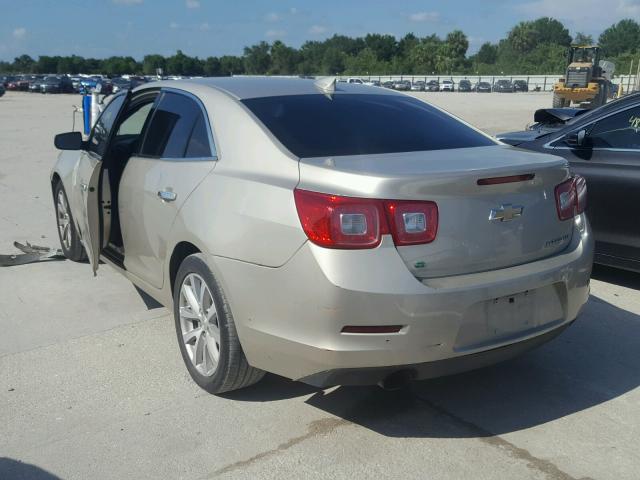 1G11F5SL9FF259107 - 2015 CHEVROLET MALIBU LTZ 金色 照片 3