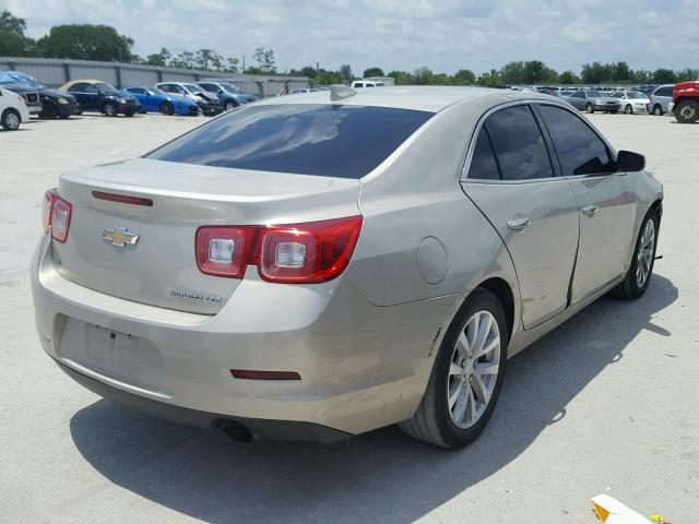 1G11F5SL9FF259107 - 2015 CHEVROLET MALIBU LTZ 金色 照片 4